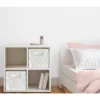 Sweet Jojo Designs Fabric Storage Bins Set Rose White 1 Sweet Jojo Designs Fabric Storage Bins Set Rose White -Smart Baby Decor GUEST 8dafd8f1 3af0 4c67 a3c3 2ccc815bccf4