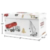 Sweet Jojo Designs Boy Fabric Storage Toy Bin Construction Truck Red Blue Yellow
