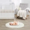 Sweet Jojo Designs Boy Girl Baby Tummy Time Playmat Tufted Sun Ivory And Taupe