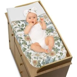 Sweet Jojo Designs Girl Changing Pad Cover Vintage Floral Blue And Yellow 9 Sweet Jojo Designs Girl Changing Pad Cover Vintage Floral Blue And Yellow -Smart Baby Decor GUEST 90860cff 4db8 4304 8e01 f91834461e49