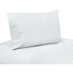 Sweet Jojo Designs Girl Toddler Bedding Set Watercolor Floral Blue Pink And White 5pc -Smart Baby Decor GUEST 9e4abdc5 03dd 4495 a1cb a4de209f78e2