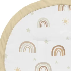Sweet Jojo Designs Boy, Girl, Unisex/Gender Neutral Baby Tummy Time Playmat Boho Rainbow Neutral Multicolor -Smart Baby Decor GUEST a6d591e6 785d 4938 b2cd b98a5772898a