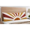 Sweet Jojo Designs Gender Neutral Body Pillow Cover (Pillow Not Included) 54in.x20in. Boho Sun Ray Yellow Red Orange -Smart Baby Decor GUEST a717abf6 79e7 498f b6fd fecdd3f40482