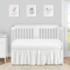 Sweet Jojo Designs Girl Baby Crib Bed Skirt Rose Collection Solid White 2 Sweet Jojo Designs Girl Baby Crib Bed Skirt Rose Collection Solid White -Smart Baby Decor GUEST ab018dae 609f 46b7 ab63 e0f9f3c77992