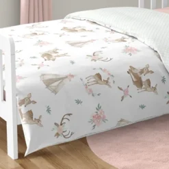 Sweet Jojo Designs Girl Toddler Bedding Set Deer Floral White Taupe And Pink 5 Pc 12 Sweet Jojo Designs Girl Toddler Bedding Set Deer Floral White Taupe And Pink 5 Pc -Smart Baby Decor GUEST abce0b66 3c6f 4230 b68a ed663102feb5