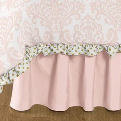Sweet Jojo Designs Girl Kids Twin Bed Skirt Amelia Pink -Smart Baby Decor GUEST adbd497c 798f 4730 bf43 5d211d8bd89c