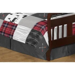 Sweet Jojo Designs Boy Toddler Bedding Set Rustic Patch Red Black And Grey 5pc 8 Sweet Jojo Designs Boy Toddler Bedding Set Rustic Patch Red Black And Grey 5pc -Smart Baby Decor GUEST afd9beac 8cd4 44fc 97ba 3a59bef7e03a