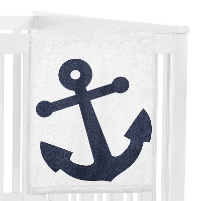 Sweet Jojo Designs Gender Neutral Baby Milestone Blanket Sailor Blue And White 3 Sweet Jojo Designs Gender Neutral Baby Milestone Blanket Sailor Blue And White
