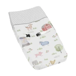Sweet Jojo Designs Boy Or Girl Gender Neutral Unisex Changing Pad Cover Farm Animals -Smart Baby Decor GUEST b524ca87 ff86 4d6b 9a57 d3fcd6087454