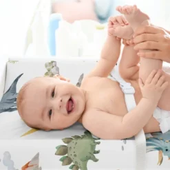 Sweet Jojo Designs Boy Changing Pad Sheet Watercolor Dinosaur Dino Multicolor -Smart Baby Decor GUEST b744f3fb 460e 4ae5 94c6 83e8cb87a32e