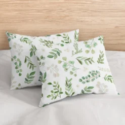 Sweet Jojo Designs Full/Queen Comforter Bedding Set Botanical Green And White 3 Pc -Smart Baby Decor GUEST b7e157db 0084 489a 9c05 972d7f4b531e