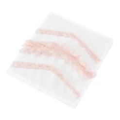 Sweet Jojo Designs Girl Set Of 2 Kids' Decorative Fabric Storage Bins Boho Fringe White And Pink -Smart Baby Decor GUEST b8c677ac 447d 495f 97d6 f0302bd17b9f