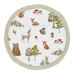Sweet Jojo Designs Boy Girl Gender Neutral Unisex Baby Tummy Time Playmat Watercolor Woodland Forest Animals Multicolor -Smart Baby Decor GUEST bbeb355e ca36 47a4 8745 a0ed1295f385