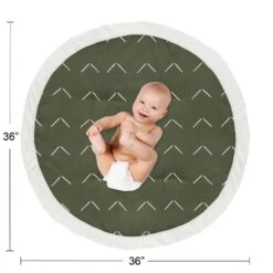 Sweet Jojo Designs Boy Or Girl Baby Tummy Time Playmat Diamond Tuft Green And Ivory 8 Sweet Jojo Designs Boy Or Girl Baby Tummy Time Playmat Diamond Tuft Green And Ivory -Smart Baby Decor GUEST c3192600 9959 44f7 87f9 52e8c950b3ce