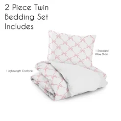 Sweet Jojo Designs Girl Twin Comforter Bedding Set Ballerina And Ballet Bows Pink And White 2pc 10 Sweet Jojo Designs Girl Twin Comforter Bedding Set Ballerina And Ballet Bows Pink And White 2pc -Smart Baby Decor GUEST c3c124c7 c423 45ef 9649 737157f72a60