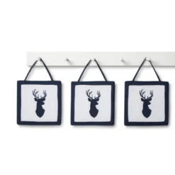 Sweet Jojo Designs Crib Bedding Set - Navy & White Stag - 11pc -Smart Baby Decor GUEST ca75b1a6 1b9e 4757 a3f2 de2b12328725