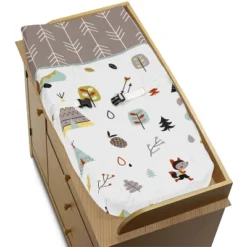 Sweet Jojo Designs Outdoor Adventure Changing Pad Cover -Smart Baby Decor GUEST cba6af13 54cb 455e bb11 d78c25dcc48d