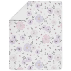 Sweet Jojo Designs Girl Toddler Bedding Set Watercolor Floral Purple Pink And Grey 5pc 10 Sweet Jojo Designs Girl Toddler Bedding Set Watercolor Floral Purple Pink And Grey 5pc -Smart Baby Decor GUEST cbadac77 d305 462d a51b e54dd75dd996