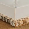 Sweet Jojo Designs Dust Ruffle Queen Bed Skirt Boho Fringe Macrame Ivory -Smart Baby Decor GUEST dfa71586 f200 4151 88f0 c94bd67b5cdf
