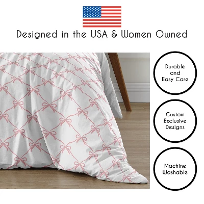 Sweet Jojo Designs Girl Twin Comforter Bedding Set Ballerina And Ballet Bows Pink And White 2pc 7 Sweet Jojo Designs Girl Twin Comforter Bedding Set Ballerina And Ballet Bows Pink And White 2pc - Image 5