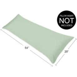 Sweet Jojo Designs Body Pillow Cover (Pillow Not Included) 54in.x20in. Solid Green 7 Sweet Jojo Designs Body Pillow Cover (Pillow Not Included) 54in.x20in. Solid Green -Smart Baby Decor GUEST dfc4d136 4a82 4004 80ce a7efcb7cb80b