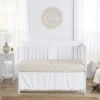 Sweet Jojo Designs Boy Or Girl Gender Neutral Unisex Baby Crib Bed Skirt Boho Llama Collection Solid White -Smart Baby Decor GUEST e4b41000 3d91 4e8d a22d 102048dd3b96