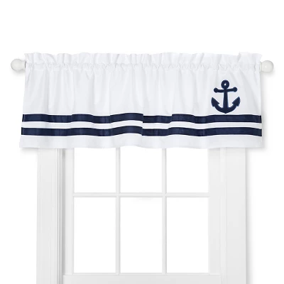 Sweet Jojo Designs Anchors Away 11pc Crib Bedding Set - Navy 7 Sweet Jojo Designs Anchors Away 11pc Crib Bedding Set - Navy - Image 5