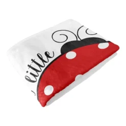 Sweet Jojo Designs Girl Baby Milestone Blanket Polka Dot Ladybug Red Black And White -Smart Baby Decor GUEST e825f00f 4d57 43ff 89ad cff57514fc3d
