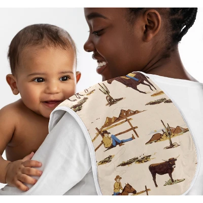 Sweet Jojo Designs Boy Baby Burp Cloths Wild West Collection 3pc 3 Sweet Jojo Designs Boy Baby Burp Cloths Wild West Collection 3pc