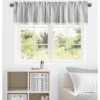 Sweet Jojo Designs Window Valance Treatment 54in. Boho Geometric Jacquard Ivory Black White -Smart Baby Decor GUEST f1df8978 b818 4730 8848 1495d384cd90