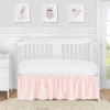 Sweet Jojo Designs Girl Baby Crib Bed Skirt Lace Collection Solid Blush Pink -Smart Baby Decor GUEST f9e283e6 d165 4c2c ad7a e052bf07ab87