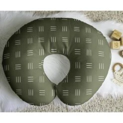 Sweet Jojo Designs Boy, Girl, Unisex/Gender Neutral Support Nursing Pillow Cover (Pillow Not Included) Jungle Green And White -Smart Baby Decor GUEST fb8f7100 88b1 4434 a2b5 98b49bb8e0bb
