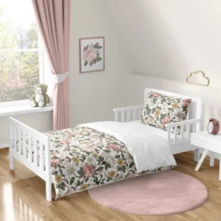 Sweet Jojo Designs Girl Toddler Bedding Set Vintage Floral Pink Green And Yellow 5 Pc 13 Sweet Jojo Designs Girl Toddler Bedding Set Vintage Floral Pink Green And Yellow 5 Pc -Smart Baby Decor GUEST ff45aac4 cdfd 4bd4 8ae2 b14fb1471566